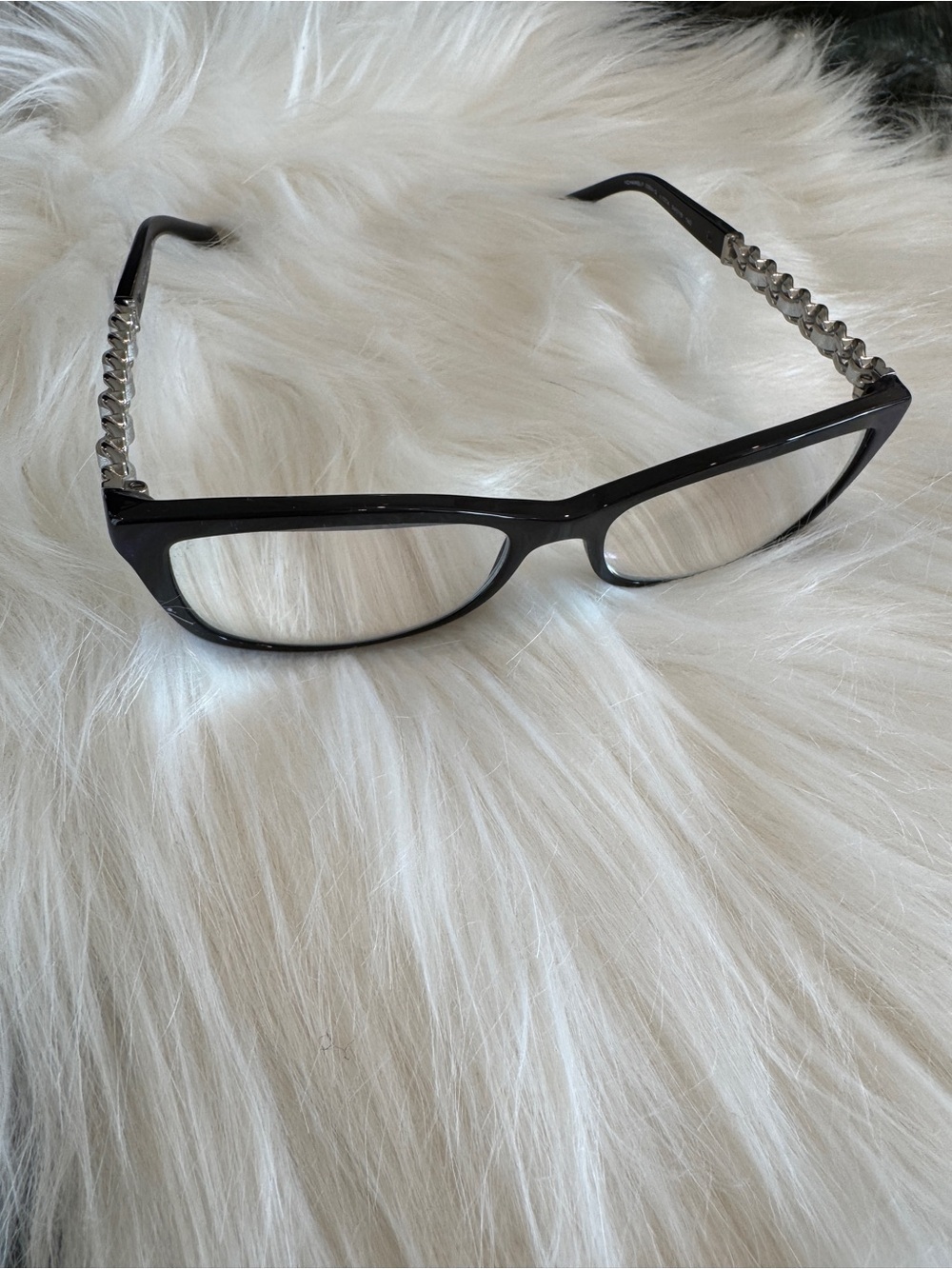 Chanel Black Cat-Eye Optical Glasses with Quilted Case - Picture 5 of 7